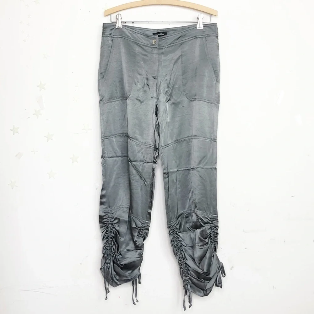 BEBE Silky drapery pants